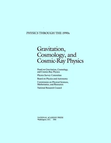 Cover of Gravitation, Cosmology, and Cosmic-Ray Physics