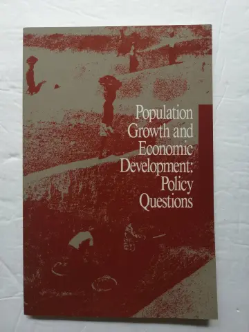 Cover of Population Growth and Economic Development