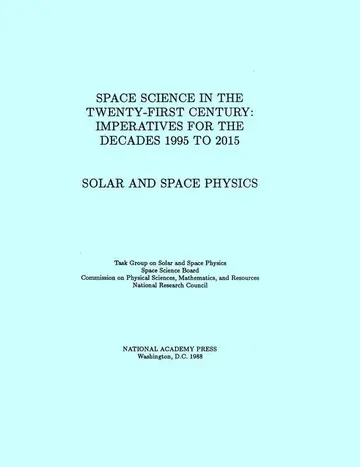 Cover of Space Science in the Twenty-First Century