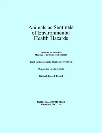 Cover of Animals as Sentinels of Environmental Health Hazards