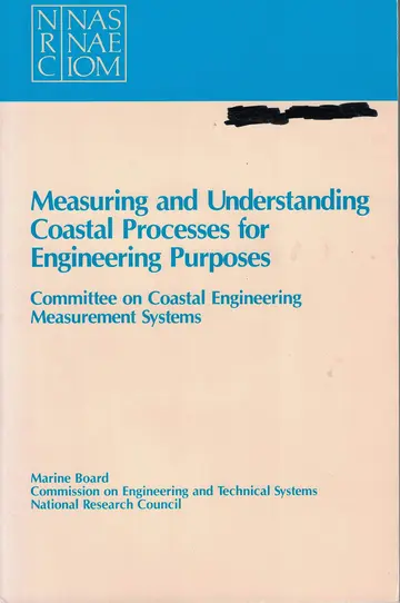 Cover of Measuring and Understanding Coastal Processes for Engineering Purposes