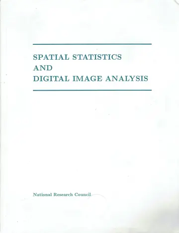 Cover of Spatial Statistics and Digital Image Analysis