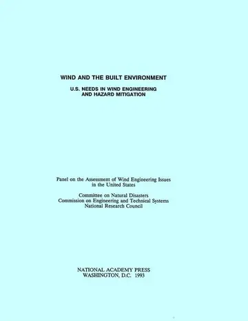 Cover of Wind and the Built Environment