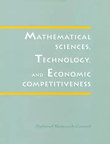 Cover of Mathematical Sciences, Technology, and Economic Competitiveness