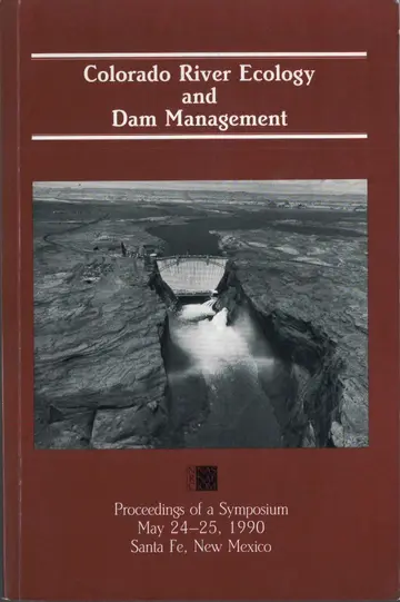 Cover of Colorado River Ecology and Dam Management