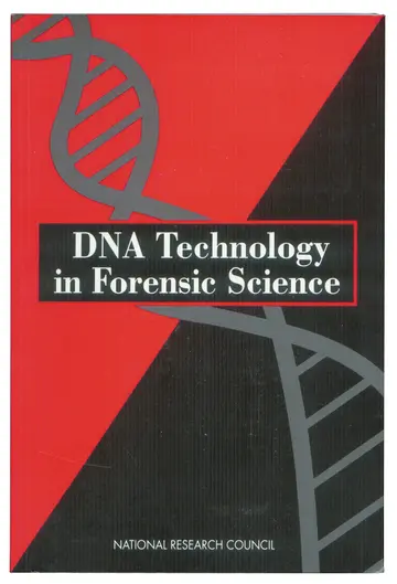 Cover of DNA Technology in Forensic Science