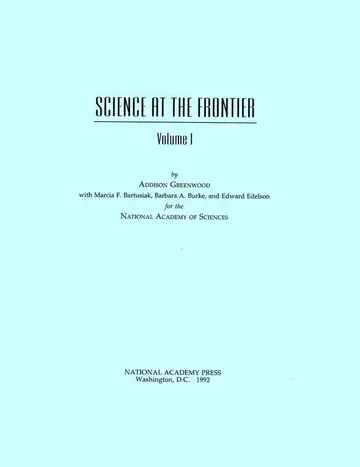Cover of Science at the Frontier