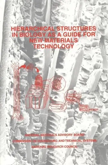 Cover of Hierarchical Structures in Biology as a Guide for New Materials Technology