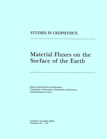Cover of Material Fluxes on the Surface of the Earth