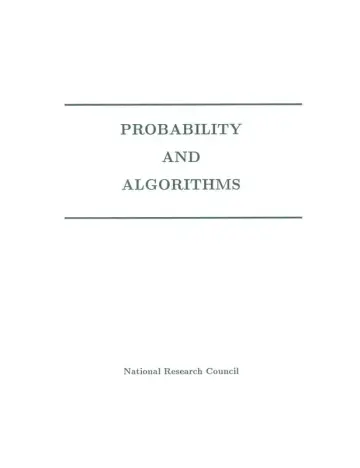 Cover of Probability and Algorithms