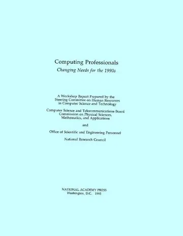 Cover of Computing Professionals