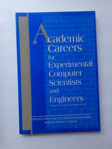 Cover of Academic Careers for Experimental Computer Scientists and Engineers