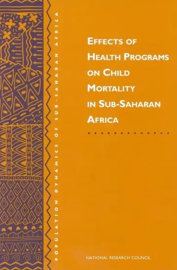 Cover of Effects of Health Programs on Child Mortality in Sub-Saharan Africa