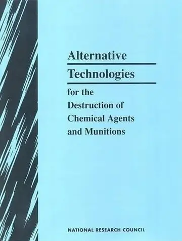 Cover of Alternative Technologies for the Destruction of Chemical Agents and Munitions