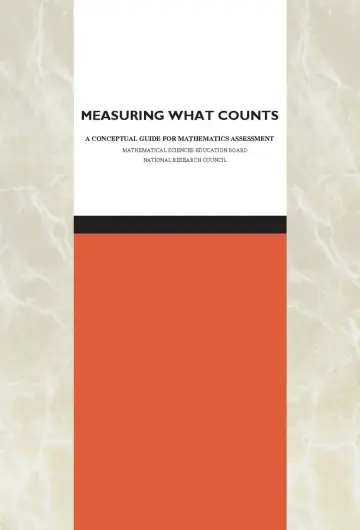 Cover of Measuring What Counts