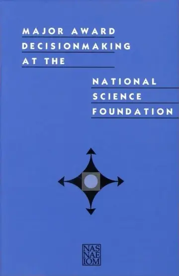 Cover of Major Award Decisionmaking at the National Science Foundation