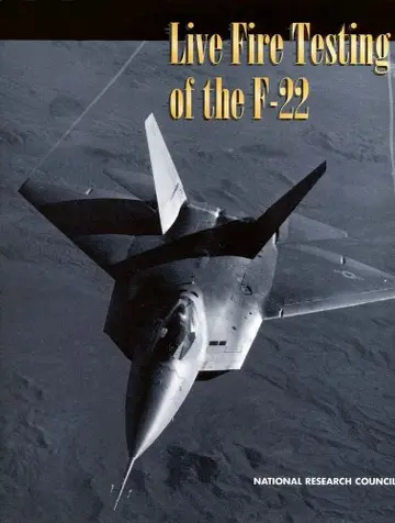 Cover of Live Fire Testing of the F-22