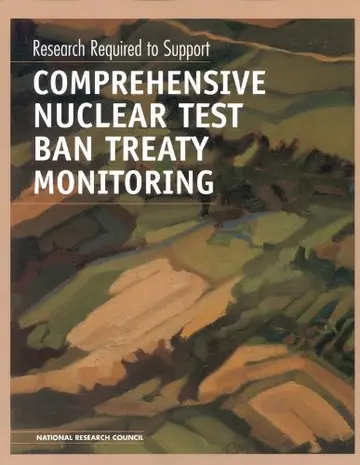 Cover of Research Required to Support Comprehensive Nuclear Test Ban Treaty Monitoring