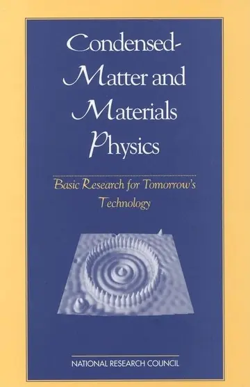 Cover of Condensed-Matter and Materials Physics