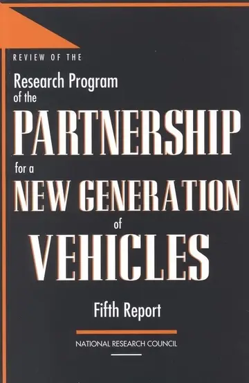 Cover of Review of the Research Program of the Partnership for a New Generation of Vehicles