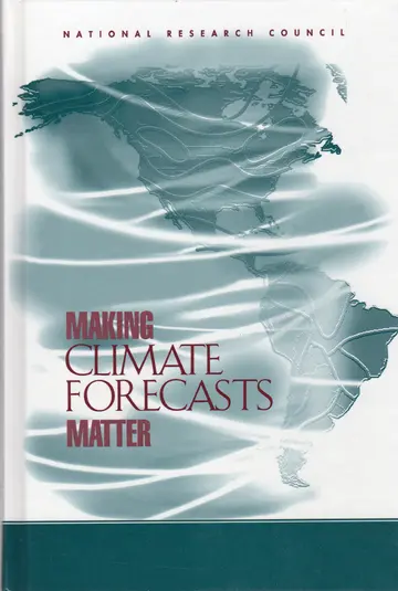 Cover of Making Climate Forecasts Matter