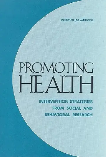 Cover of Promoting Health