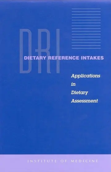 Cover of Dietary Reference Intakes