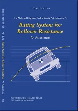 Cover of Special Report 265 (An Assessment of the National Highway Traffic Safety Administration's Rating System for Rollover Resistance)