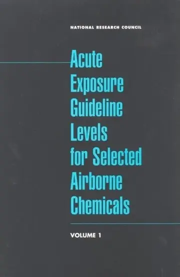 Cover of Acute Exposure Guideline Levels for Selected Airborne Chemicals