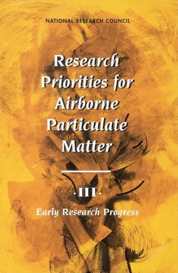 Cover of Early Research Progress (v. 3)