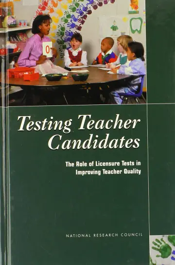 Cover of Testing Teacher Candidates