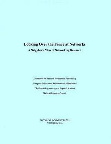 Cover of Looking Over the Fence at Networks
