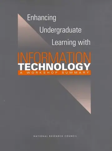 Cover of Enhancing Undergraduate Learning with Information Technology