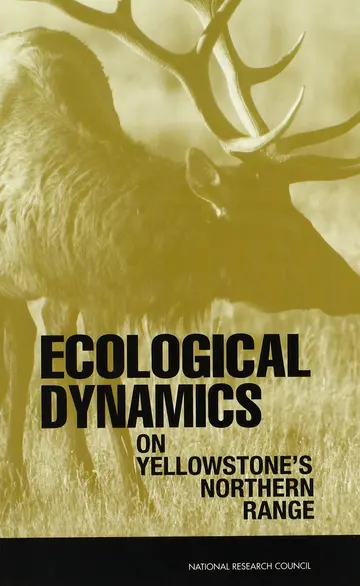 Cover of Ecological Dynamics on Yellowstone's Northern Range