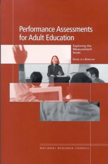 Cover of Performance Assessments for Adult Education