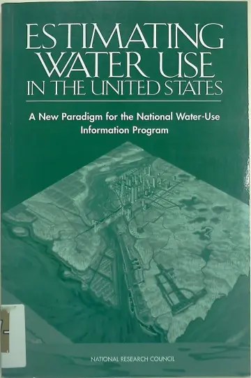 Cover of Estimating Water Use in the United States