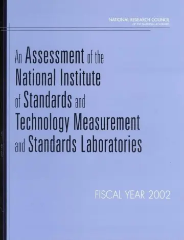 Cover of An Assessment of the National Institute of Standards and Technology Measurement and Standards Laboratories