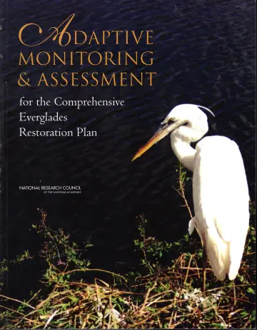 Cover of Adaptive Monitoring and Assessment for the Comprehensive Everglades Restoration Plan