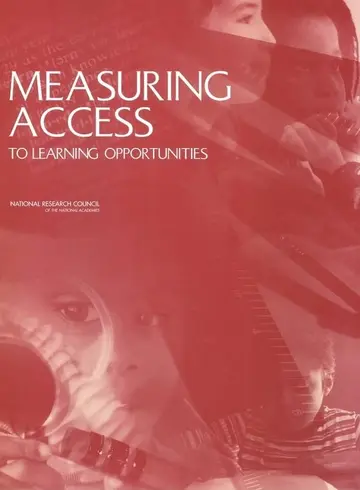Cover of Measuring Access to Learning Opportunities