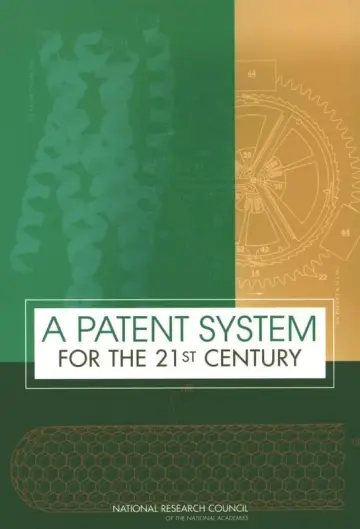 Cover of Patent System for the 21st Century