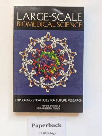 Cover of Large-Scale Biomedical Science