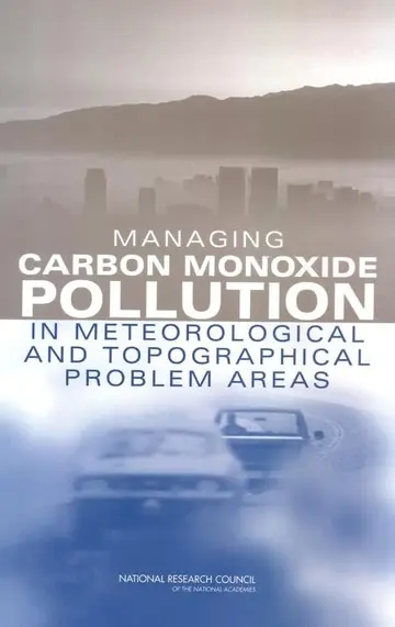 Cover of Managing Carbon Monoxide Pollution in Meteorological and Topographical Problem Areas