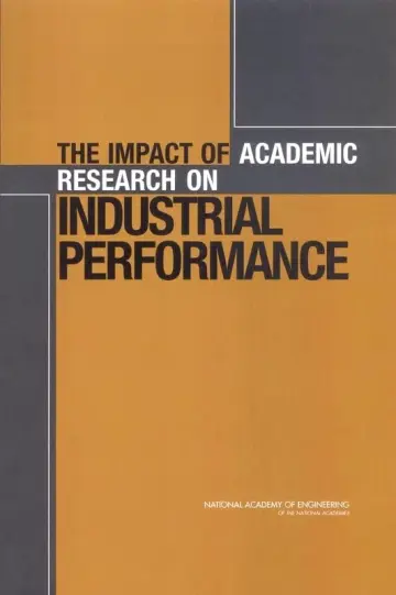 Cover of Impact of Academic Research on Industrial Performance