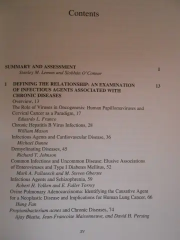 Cover of The Infectious Etiology of Chronic Diseases