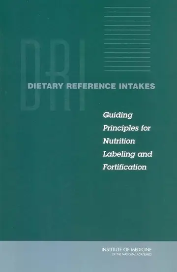 Cover of Dietary Reference Intakes