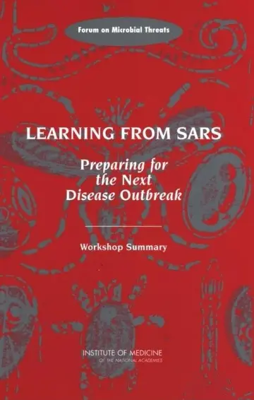 Cover of Learning from SARS