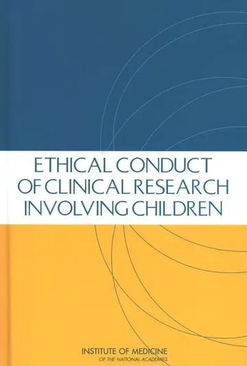 Cover of Ethical Conduct of Clinical Research Involving Children