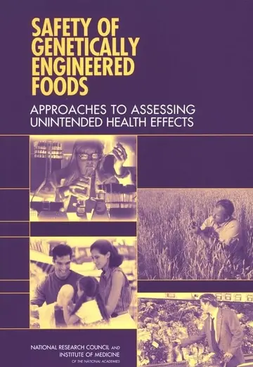 Cover of Safety of Genetically Engineered Foods