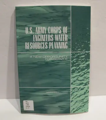 Cover of U.S. Army Corps of Engineers Water Resources Planning