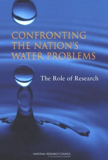 Cover of Confronting the Nation's Water Problems